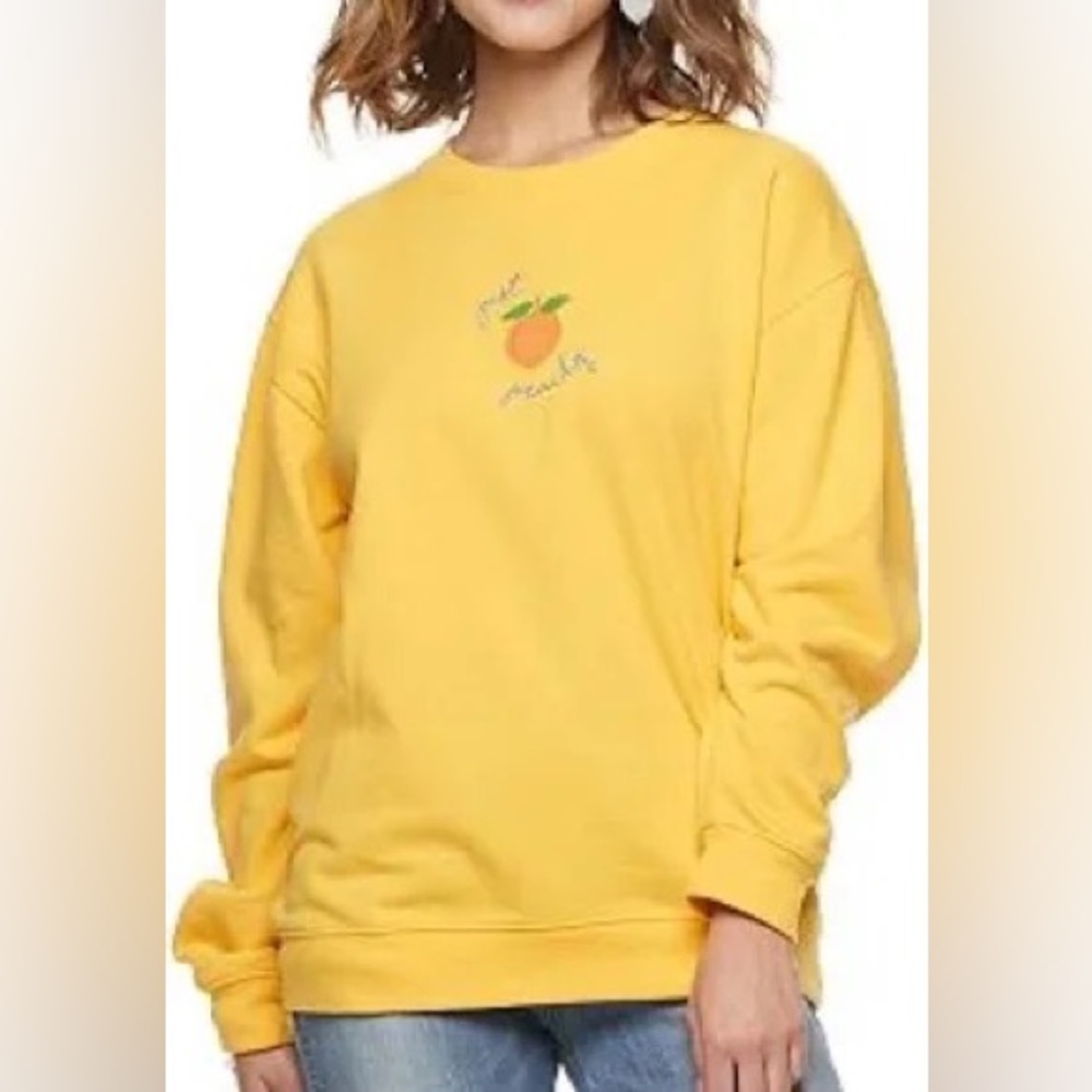 Freeze “just peachy” sweatshirt